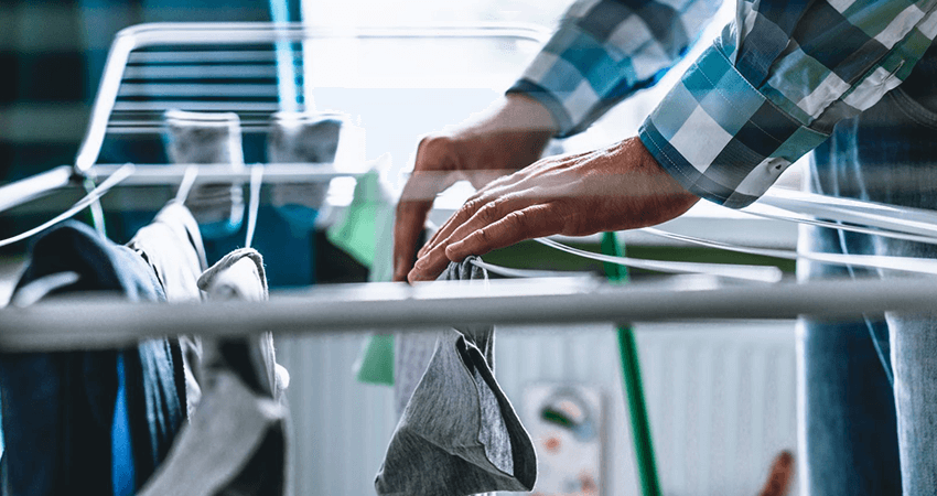 how to build a folding clothes drying rack